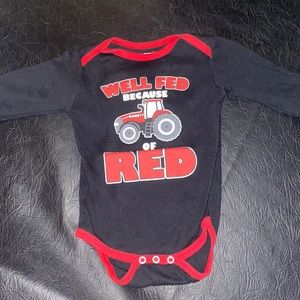 Case IH boys onesie